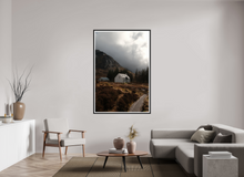 Load image into Gallery viewer, 44 x 66″, Wooden Frame- Black Matte The Wee White House