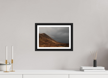Load image into Gallery viewer, 12 x 8″, Wooden Frame- Black Matte Glencoe Rainbow