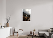 Load image into Gallery viewer, 24 x 36″, Wooden Frame- Black Matte The Wee White House