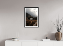 Load image into Gallery viewer, 16 x 24″, Wooden Frame- Black Matte The Wee White House