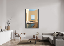 Load image into Gallery viewer, 40 x 60″, Wooden Frame- Black Matte Cabo