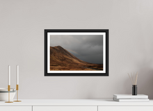 Load image into Gallery viewer, 15 x 10″, Wooden Frame- Black Matte Glencoe Rainbow