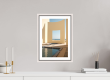 Load image into Gallery viewer, 10 x 15″, Wooden Frame- White Cabo
