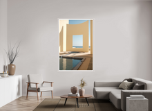 Load image into Gallery viewer, 44 x 66″, Wooden Frame- White Cabo
