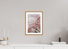 Load image into Gallery viewer, 8 x 12″, Wooden Frame- Natural Oak Pittsburgh Spring
